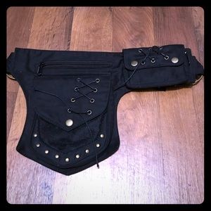 Steam punk hip pouch